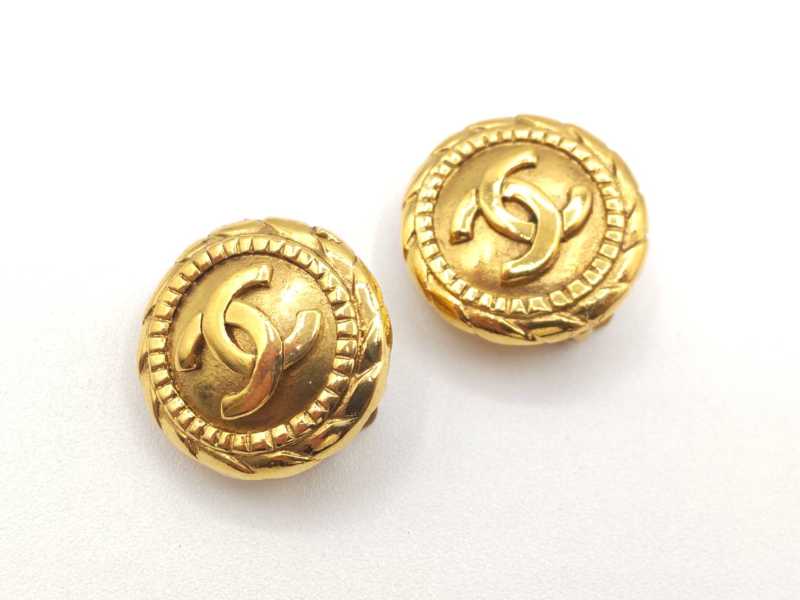 シャネル買取 イヤリング ココマークGP